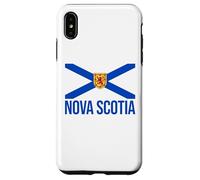 NOVA SCOTIA BANDIERA CANADA NUOVA SCOZIA SALTIRE Custodia per iPhone XS Max