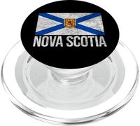 NOVA SCOTIA BANDIERA CANADA NUOVA SCOZIA SALTIRE ROYAL ARMS PopSockets PopGrip per MagSafe