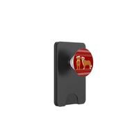 Nova Scotia Duck Tolling Retriever Natale PopSockets PopWallet per MagSafe