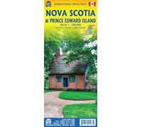 NOVA SCOTIA & PRINCE EDWARD ISLAND WATERPROOF: 1:380000