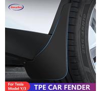 NovaAcc Parafango Parafanghi per Tesla Model Y dal 2017 al 2024 Modello 3 dal 2021 al 2023 2024 Parafanghi flessibili Highland per Tesla