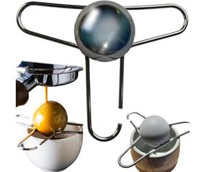 NOVACENTIX Acciaio inossidabile 40 mm strumento per sbucciare il caffè - Migliora il gusto del caffè con uno strumento semplice ed efficace