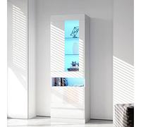 NovaFurnish Vetrina con 16 colori LED illuminazione vetrina