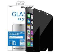 NOVAGO Compatibile con iPhone 7, iPhone 8, iPhone SE 2020, iPhone SE 2022, confezione da 2 pellicole in vetro temperato anti spia (colorato) e resistente