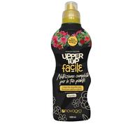 NOVAGRO UPPER TOP FACILE - Concime Liquido Professionale per Piante Rigogliose e Fioriture Spettacolari | Formula Equilibrata con Energia Naturale | 100% Made in Italy - Flacone 1L (1)