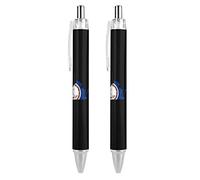 Novaj Penna a sfera retrattile con stampa della mappa della Virginia, punta da 0,5 mm, per donne e uomini