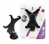 Novak 1492143 Supporto con Ventosa, Nero