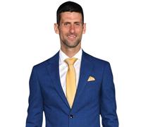 Novak Djokovic (Blue Suit) Ritaglio di buddy a metà corpo