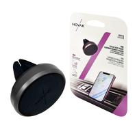 NOVAK Supp. univ. magn presa d'aria Alu-Ne/Gri