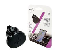 NOVAK Supp. Univ. magn Presa d'Aria Alu-NER - Supporto Smartphone Auto
