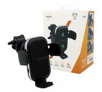 Novak Supporto wireless presa aria carica batteria 5W, 7,5W, 10W, 15W