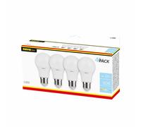 NOVALINE LAMPADE LED CLASSIC E27 9W 806LM 220-240V 4000K QUADRIPACK BOX