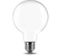 Lampadina Led Opaca a Filamento E27 G95 a globo 8W Bianco caldo 2700K Novaline