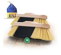 Novaliv Scopa a mano con setole in plastica sottili