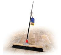 Novaliv Scopa grande 60 cm con manico telescopico, setole sintetiche, scopa fine con manico, scopa industriale, scopa per casa, scopa per capelli, scopa grande