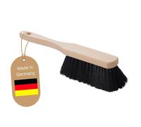 Novaliv Setole in plastica, nere, scopa in legno, setole morbide, adatte per scopa da campeggio, scopa a mano, scopa per auto, scopa ideale per auto, spazzola a mano, spazzola in legno