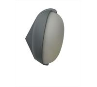 Novalux a5602grl joy plafoniera 2x9w grigio con lampade