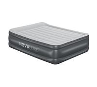 NOVALUXE - Materasso gonfiabile singolo (modello twin) con pompa incorporata, cuscino e presa USB