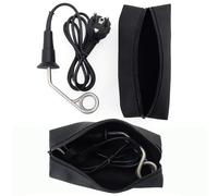 Novanetus Riscaldatore GTN0.5 Scaldabagno a immersione 0,5 kW 500 W 230 V ACCIAIO INOSSIDABILE, Bollitore elettrico, nero (con borsa)