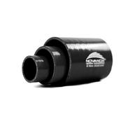 NovaNox® - Tubo in silicone per radiatore, 0,1 m, dimensioni a scelta, diametro interno: Ø 34 mm, colore: Nero