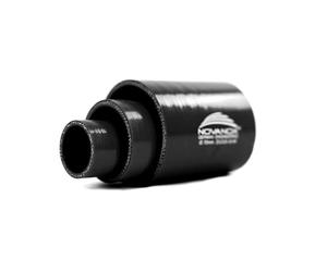 NovaNox® - Tubo in silicone per radiatore, 0,1 m, dimensioni a scelta, diametro interno: Ø 34 mm, colore: Nero