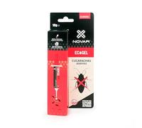 NOVAR ECOGEL Siringa contro gli scarafaggi | Efficacia Professionale | Elimina 50 scarafaggi con una Sola Goccia, insetti | 10 g Ecopack (ECOGEL)