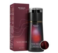 Novara Paris 3 in 1 Shampoo Colorante, Novara Shampoo per Tintura Istantanea Natural Plant Herbs Instant Dye Safe & Easy to Use per Donna Uomo (Rosso)