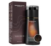 Novara Paris Shampoo colorante 3 in 1, shampoo colorante istantaneo, colorante per capelli naturale a base di erbe, tintura per capelli a lunga durata, facile da usare, per donne e uomini (marrone