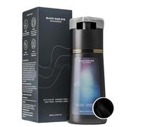 Novara Paris Shampoo colorante 3 in 1, shampoo colorante istantaneo, colorante per capelli naturale a base di erbe, tintura per capelli a lunga durata, facile da usare, per donne e uomini (nero)
