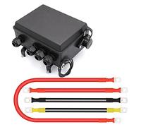 Novara Scatola Contattore di Controllo Relè Solenoide Verricello per Verricello Elettrico ATV UTV da 8000-17000 Libbre 12V