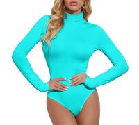 Novastar Body da donna a maniche lunghe - Tuta da donna con controllo della pancia, Stile-29, M
