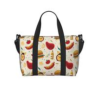 Novastar Borsa tote per computer portatile da donna, da lavoro, con cibo carino, cipolle di manzo, funghi, borsa da viaggio per donne e uomini, borsa da viaggio per donne e uomini, borsa da viaggio