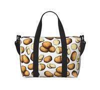 Novastar Borsa tote per computer portatile da donna, da lavoro, con divertente motivo a patate, borsa da viaggio, borsa da palestra per donne e uomini, borsa da viaggio a tracolla per donne e uomini