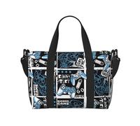 Novastar Borsa tote per computer portatile da donna, da lavoro, con manico tecnologico e manico da gioco, borsa da viaggio per donne, viaggi, palestra, per donne, uomini, oggetti personali, borse da