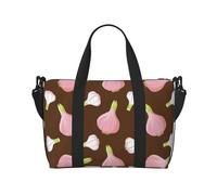 Novastar Borsa tote per computer portatile, da donna, da lavoro, con motivo a cipolle in stile cartone animato, borsa da viaggio, borsa da palestra per donne e uomini, borsa da viaggio a tracolla per
