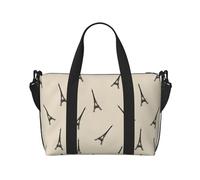 Novastar Borsa tote per computer portatile, da donna, da lavoro, con Torre Eiffel, facile da portare con sé durante la notte, per viaggi, palestra, per donne e uomini, oggetti personali, borsa da