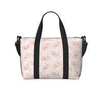 Novastar Borsa tote per computer portatile da donna, da lavoro, rosa, per bici durante la notte, borsa da viaggio, borsa da palestra per donne e uomini, borsa da viaggio a tracolla per donne e uomini