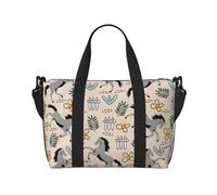 Novastar Borsa tote per computer portatile, da donna, lavoro, per la notte, per il weekender, da viaggio, da palestra, per donne e uomini, oggetti personali, borsa da viaggio per donne e uomini