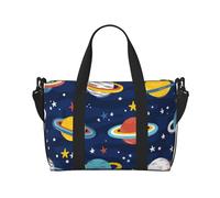 Novastar Borsa tote per computer portatile da donna, lavoro, pianeti e stelle, borsa da viaggio per donne, borsa da palestra per donne e uomini, borsa da viaggio a tracolla per donne e uomini