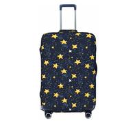 Novastar Copertura protettiva per bagagli, con stampa di stelle e cielo notturno, per valigie da 63-71 cm