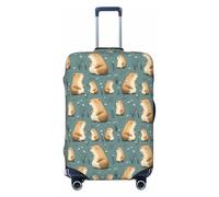 Novastar Copertura protettiva per bagagli, morbida e carina Capybara 1 stampa, per valigie da 73-81 cm