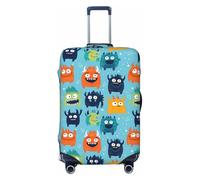 Novastar Copertura protettiva per bagagli, morbida e carina con stampa di fate, per valigie da 63-71 cm