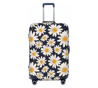 Novastar Copertura protettiva per bagagli, morbida ed elegante, con stampa di margherite, per valigie da 56-61 cm