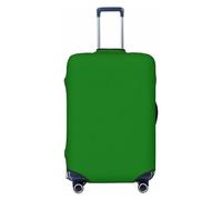 Novastar Copertura protettiva per bagagli, morbida stampa verde scuro, per valigie da 73-81 cm