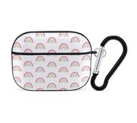 Novastar Custodia compatibile con AirPods Pro di seconda generazione, custodia carina compatibile con Airpods Pro, custodia con stampa arcobaleno compatibile con custodia AirPods Pro 2