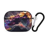 Novastar Custodia compatibile con AirPods Pro di seconda generazione, custodia carina compatibile con AirPods Pro, custodia esplosiva con schizzi fluidi compatibili con custodia AirPods Pro 2