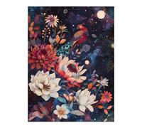 Novastar Diamond Art Kit per adulti - Dipinto colorato con pavone 5D senza cornice, kit per adulti principianti, kit di diamanti rotondi per decorazione da parete di casa
