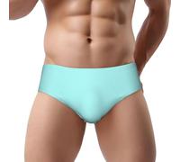 Novastar Intimo da uomo - slip bikini da uomo, traspirante, elasticizzato, vestibilità classica, nero, XXX-Large