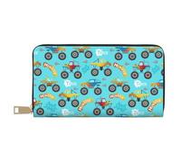 Novastar Portafogli sottili in pelle per donne e uomini, con cerniera