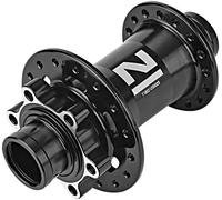 NOVATEC 326330_887539004071, Front hub, 32 Holes, polishing Anodized Black, 20 x 100 mm Alloy axle, Old 110 mm, Without QR, Each Box Unisex Adulto, Nero, 20 mm